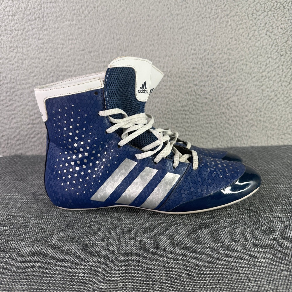 Adidas Boxing Shoes Mens 8.5 Blue 2017 Adidas Boxing KO Legend 16.2 Wrestling